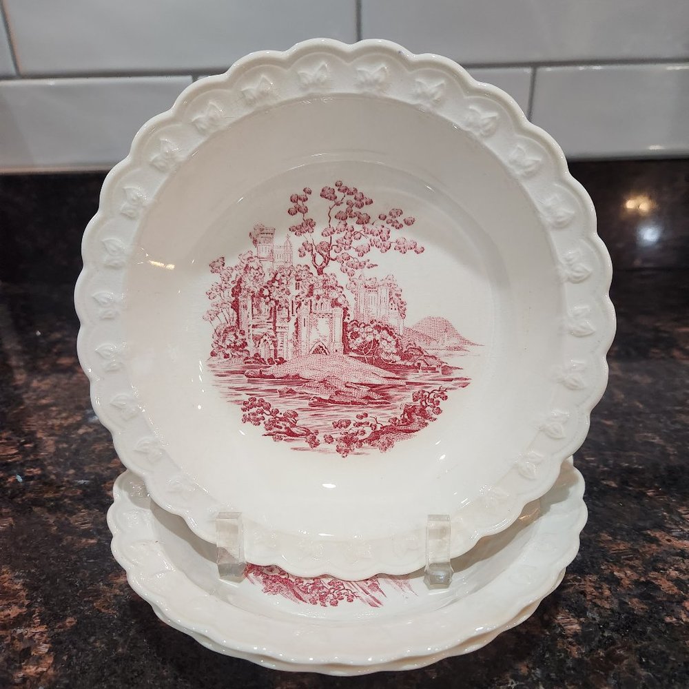 Vintage Taylor Smith Taylor Pink Castle